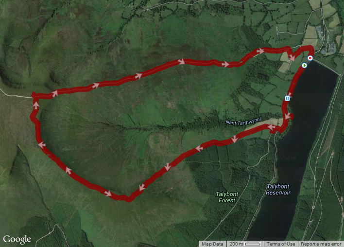 Our Hike up Craig y Fan